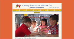 Desktop Screenshot of calvarypreschoolmillbrae.com